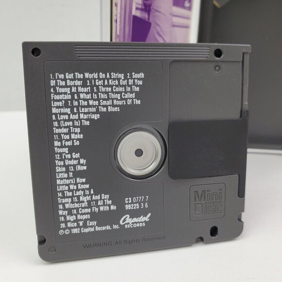 Frank Sinatra MiniDisc Best of Capitol Years 1992 MD - Picture 5 of 10